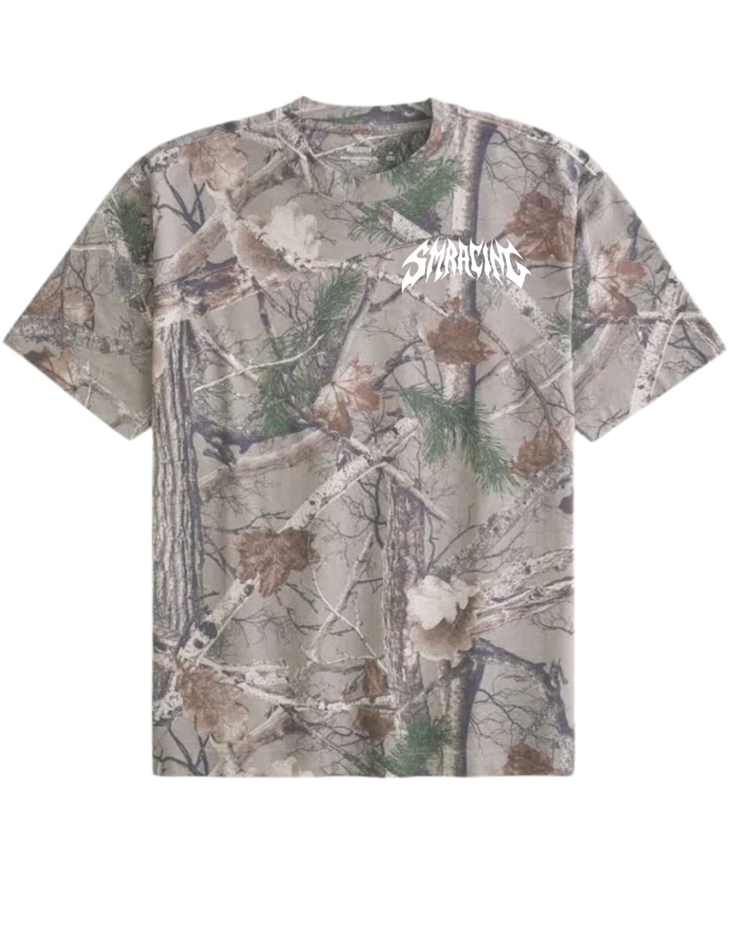 Flame SMRacing - Hollister Boxy Heavyweight Camo Tee