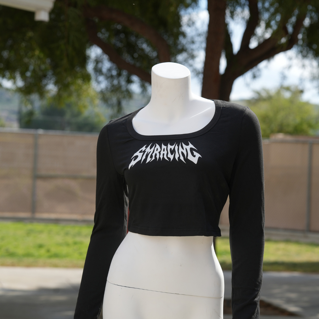 Flame SMRacing Cropped Long Sleeve