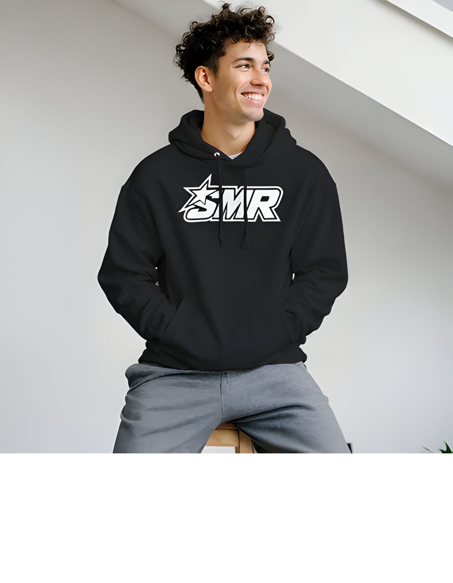 Star SMR Brand Logo Hoodie