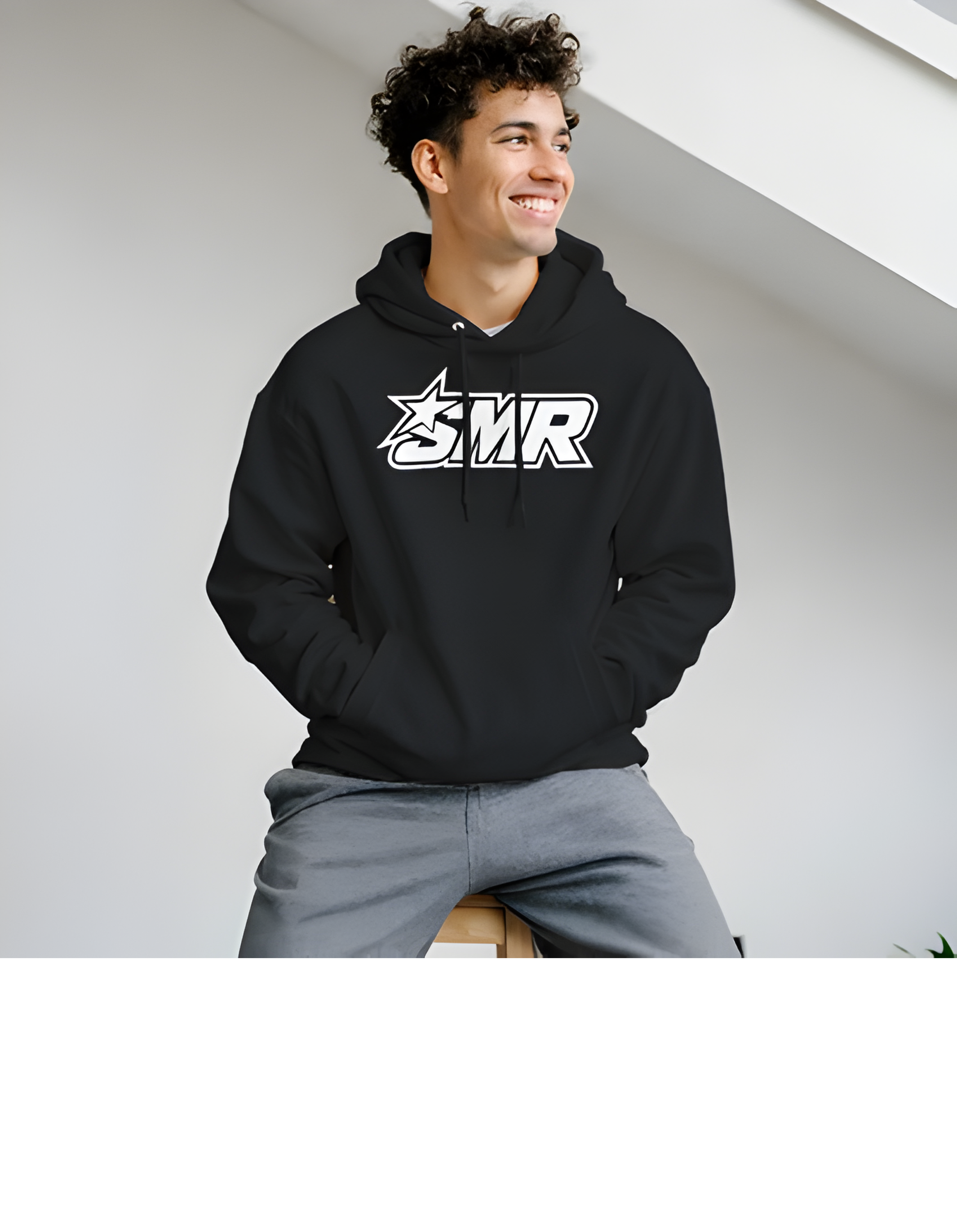 Star SMR Brand Logo Hoodie