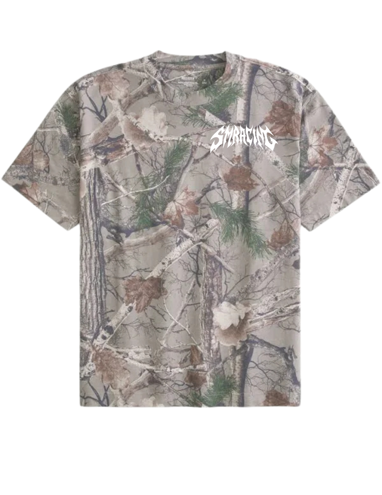 Flame SMRacing - Hollister Boxy Heavyweight Camo Tee