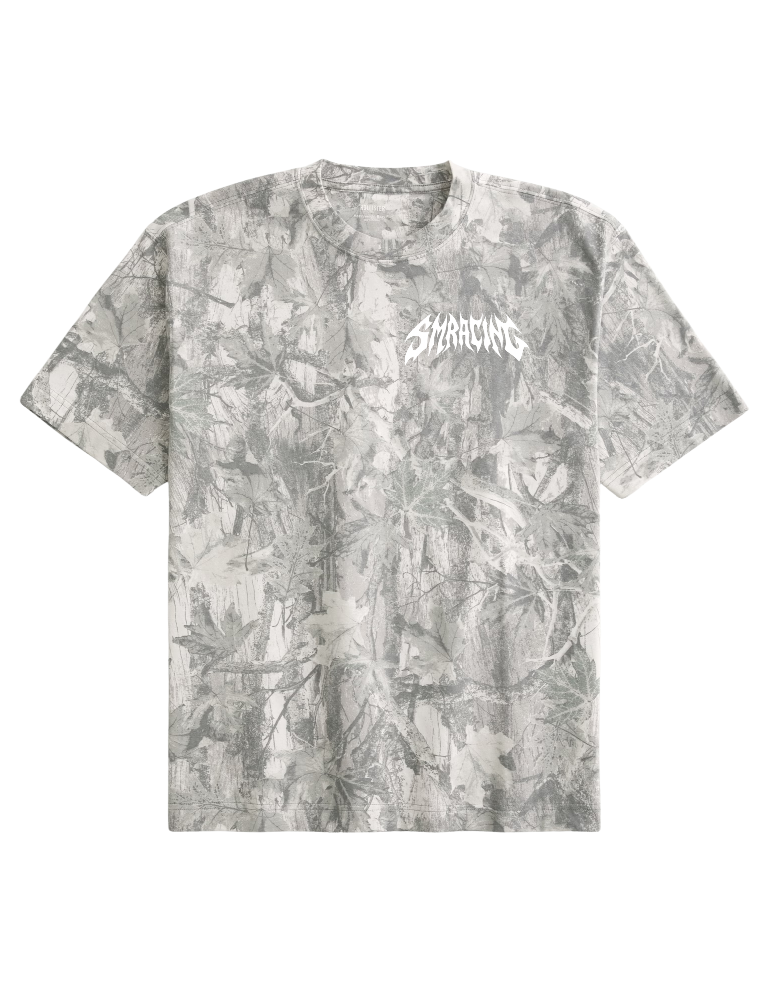 Flame SMRacing - Hollister Boxy Heavyweight Camo Tee