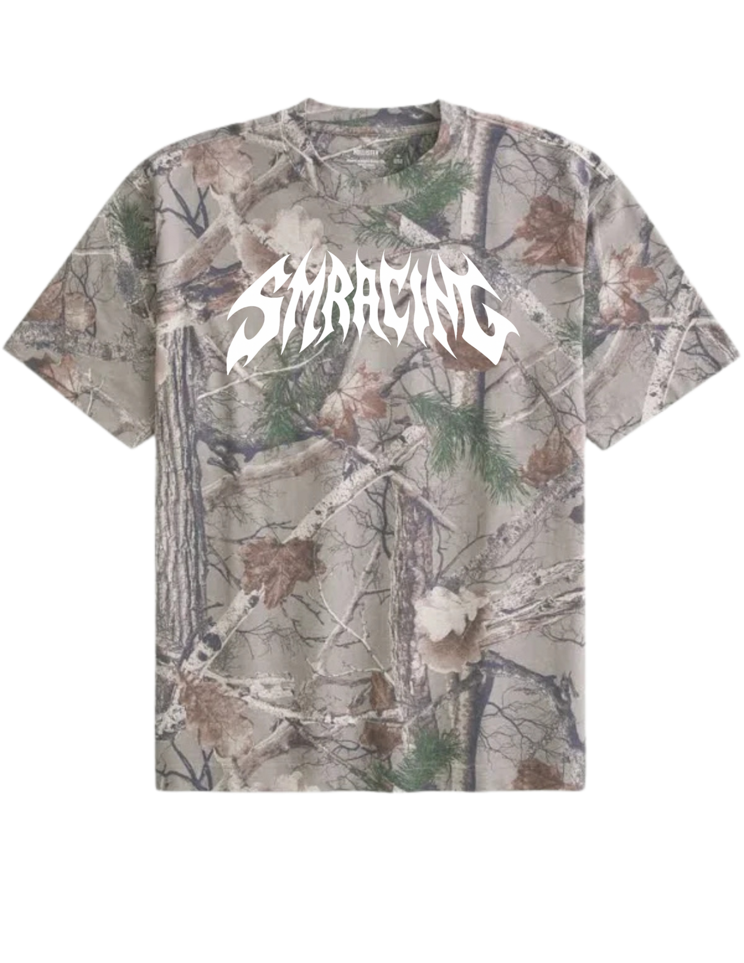 Flame SMRacing - Hollister Boxy Heavyweight Camo Tee