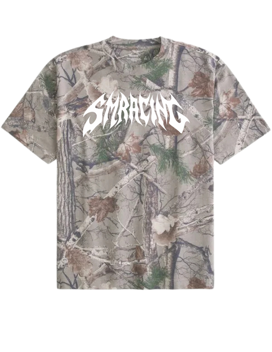 Flame SMRacing - Hollister Boxy Heavyweight Camo Tee